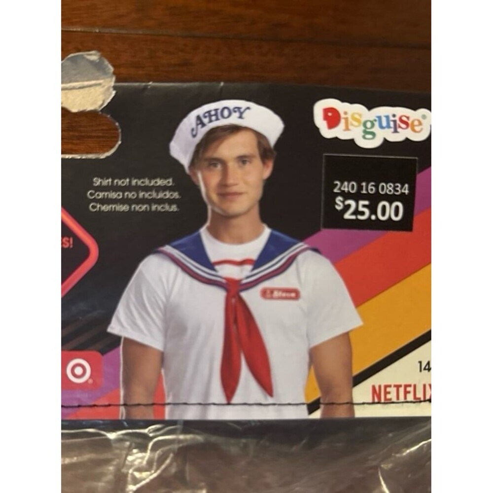 Stranger Things Scoops Ahoy Steve Costume Accessory Kit NEW Disguise Netflix